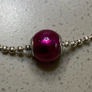 Pandora Passion Essence Charm with Synthetic Ruby